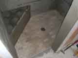 New Shower Floor